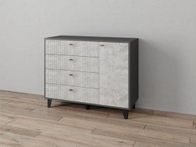 Комод «Катрин-13» (графит/мальта) в Бердске - berdsk.mebel-nsk.ru | фото