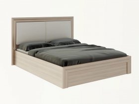 Кровать двуспальная с подъем. мех. 1,6м  Глэдис М32 в Бердске - berdsk.mebel-nsk.ru | фото