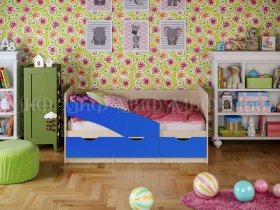 Кровать детская Бабочки 2,0 м в Бердске - berdsk.mebel-nsk.ru | фото