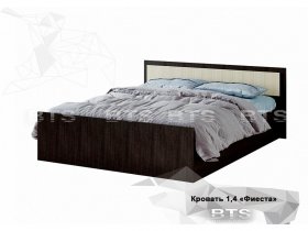 Кровать двуспальная 1,4м Фиеста (BTS) в Бердске - berdsk.mebel-nsk.ru | фото