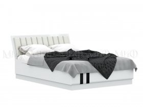 Кровать двуспальная с подъем.мех. 1,6м Магнолия в Бердске - berdsk.mebel-nsk.ru | фото