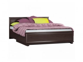 Кровать двуспальная с подъемным механизмом Верди СБ-1463/1 в Бердске - berdsk.mebel-nsk.ru | фото