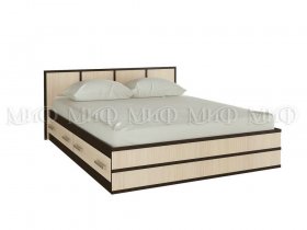 Кровать двуспальная Сакура 1,4 м в Бердске - berdsk.mebel-nsk.ru | фото