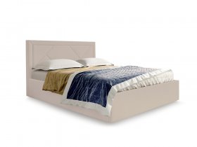 Кровать мягкая 1,6 Сиеста стандарт, вар.2 в Бердске - berdsk.mebel-nsk.ru | фото