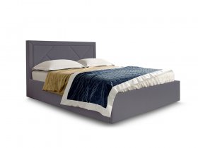 Кровать мягкая 1,6 Сиеста стандарт, вар.3 в Бердске - berdsk.mebel-nsk.ru | фото