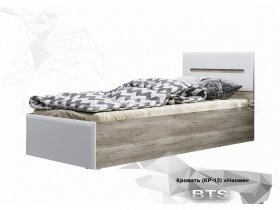 Кровать односпальная Наоми КР-12 в Бердске - berdsk.mebel-nsk.ru | фото