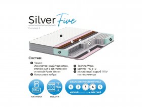 Матрас Silver Five в Бердске - berdsk.mebel-nsk.ru | фото