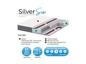 Матрас Silver Six в Бердске - berdsk.mebel-nsk.ru | фото