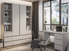 Модульная детская Люмо (кашемир) в Бердске - berdsk.mebel-nsk.ru | фото