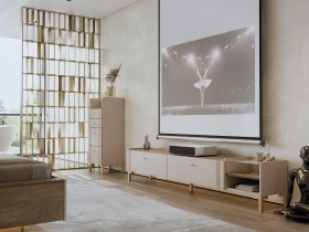 Модульная гостиная Одетта (дуб эндгрей/меланж) в Бердске - berdsk.mebel-nsk.ru | фото