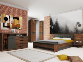 Модульная спальня Глазго в Бердске - berdsk.mebel-nsk.ru | фото