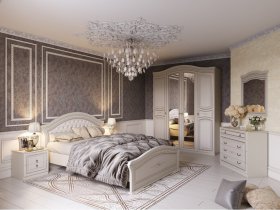 Модульная спальня Николь (Мебельград) в Бердске - berdsk.mebel-nsk.ru | фото