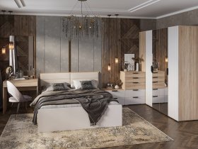 Модульная спальня Норд в Бердске - berdsk.mebel-nsk.ru | фото