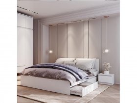 Модульная спальня Симпл в Бердске - berdsk.mebel-nsk.ru | фото