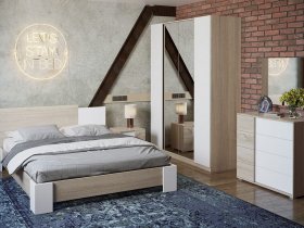 Модульная спальня «Валери» в Бердске - berdsk.mebel-nsk.ru | фото