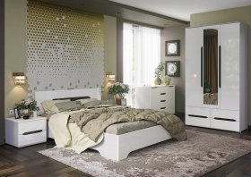 Модульная спальня Валирия в Бердске - berdsk.mebel-nsk.ru | фото