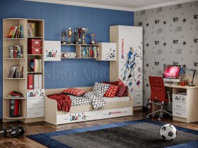 Модульная спальня Вега NEW Boy в Бердске - berdsk.mebel-nsk.ru | фото