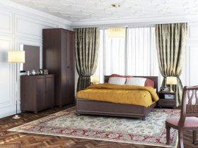 Модульная спальня Верди в Бердске - berdsk.mebel-nsk.ru | фото