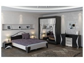 Модульная спальня Верона (Линаура) в Бердске - berdsk.mebel-nsk.ru | фото