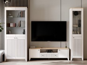 Модульная стенка Валенсия в Бердске - berdsk.mebel-nsk.ru | фото