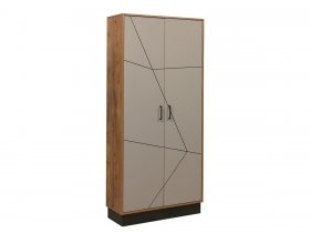 Шкаф двухстворчатый комбинированный для одежды Гамма  54.14 в Бердске - berdsk.mebel-nsk.ru | фото