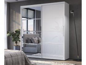 Шкаф-купе Крафт-6 2,0м (белый) в Бердске - berdsk.mebel-nsk.ru | фото