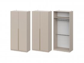 Шкаф ШК-100 Эккервуд (меланж) в Бердске - berdsk.mebel-nsk.ru | фото
