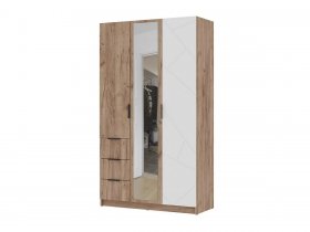 Шкаф трехстворчатый 1200 ШК-03 Орегон в Бердске - berdsk.mebel-nsk.ru | фото