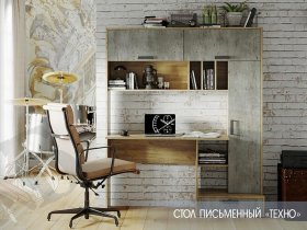 Стол письменный  Техно в Бердске - berdsk.mebel-nsk.ru | фото