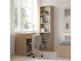 Стол письменный угловой «Лайт» 10.01 (плэйн) в Бердске - berdsk.mebel-nsk.ru | фото