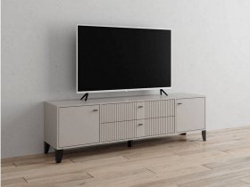 Тумба под ТВ Парус-10 (кашемир/сантьяго софт) в Бердске - berdsk.mebel-nsk.ru | фото