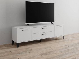 Тумба под ТВ Парус-13 (белый) в Бердске - berdsk.mebel-nsk.ru | фото